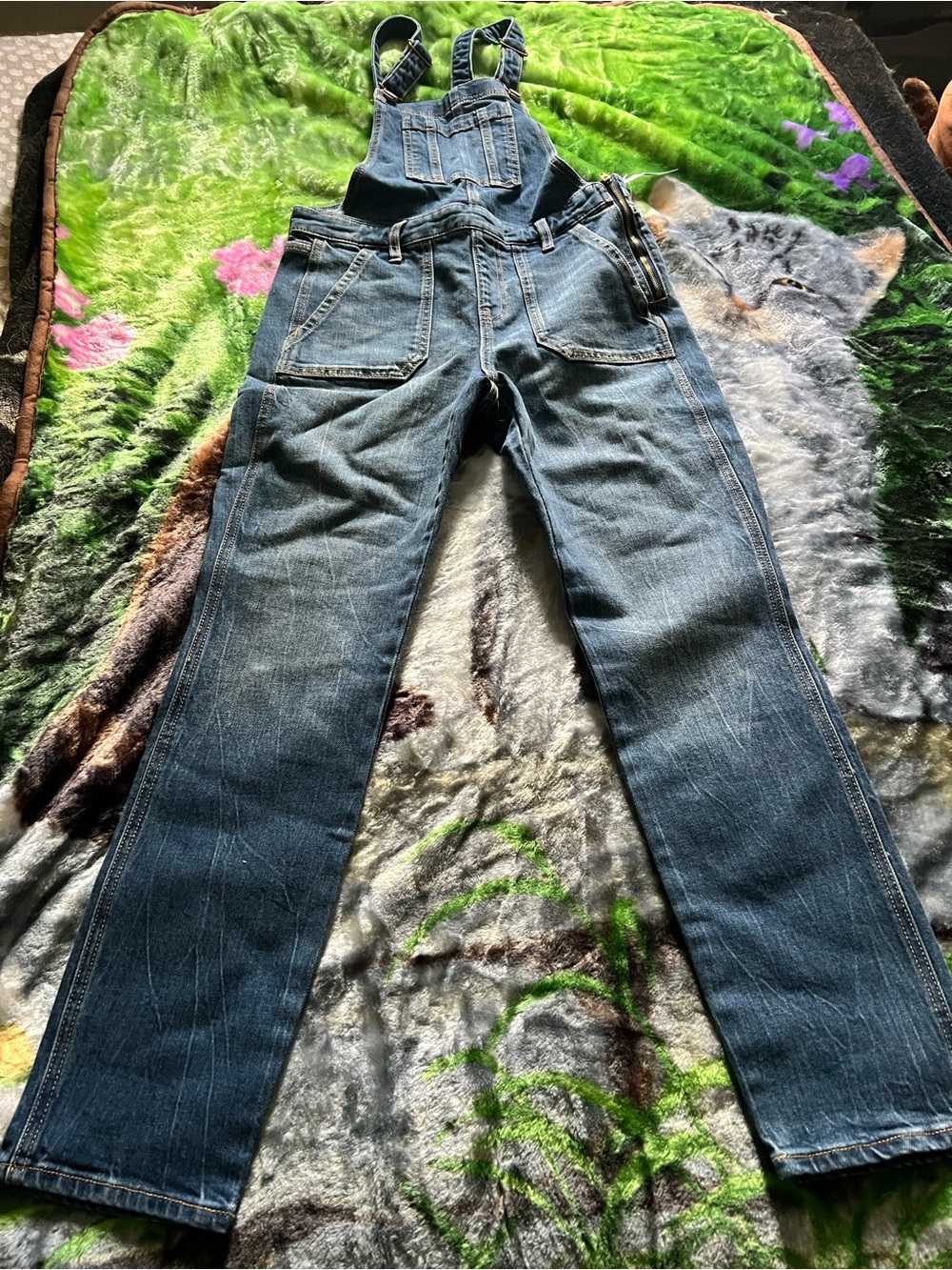 Blue Denim Bib Overalls - Classic Workwear